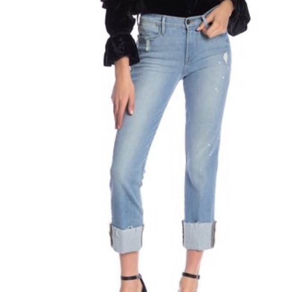 Frame Denim Denim - FRAME Denim Le High Straight Jeans in Berkshire